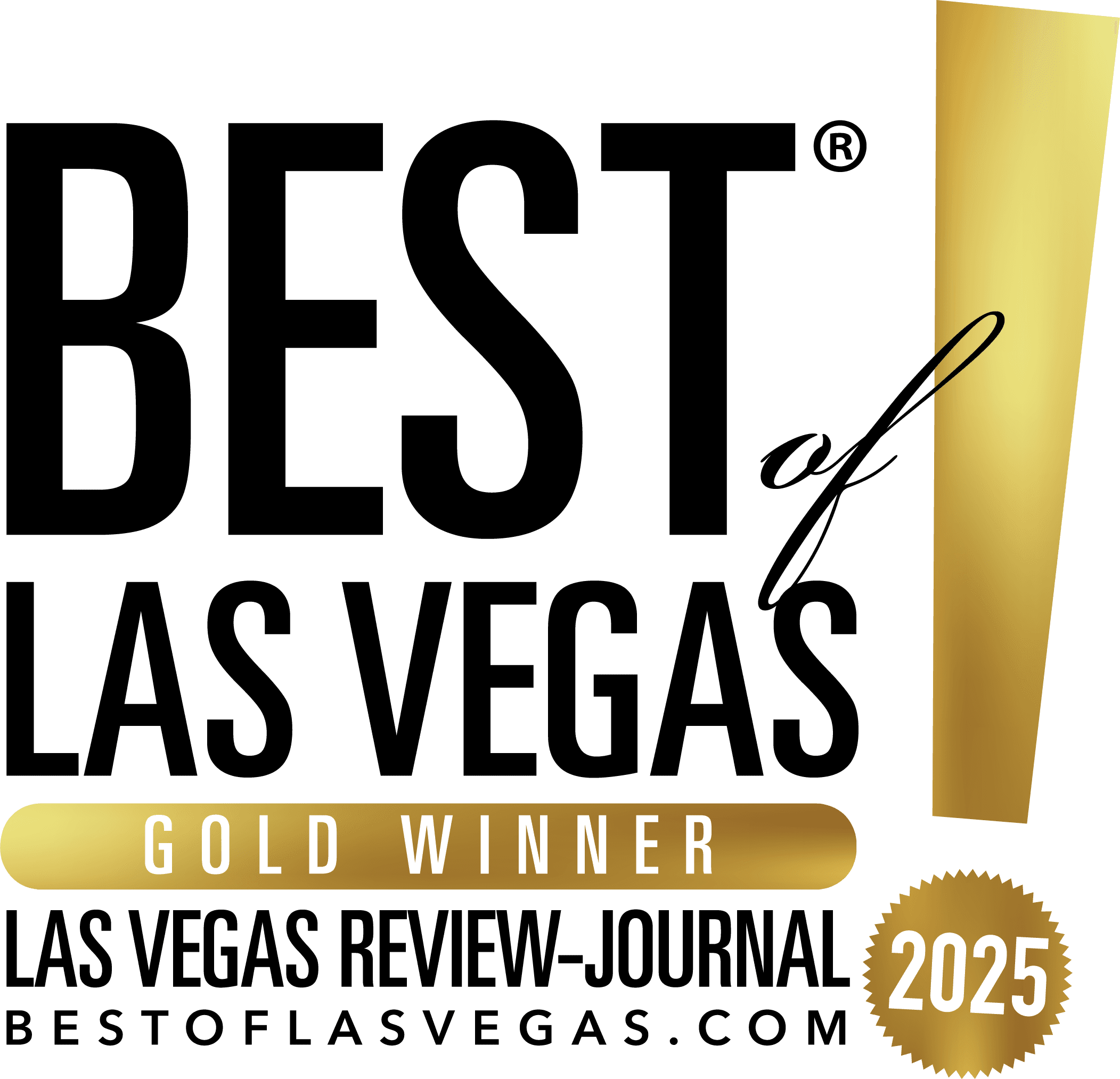 Best of Las Vegas 2025 Gold Winner